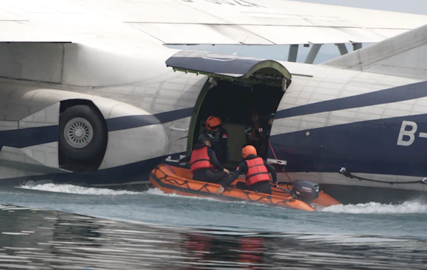 我国自研水陆两栖大飞机!鲲龙AG600完成水上救援模式验证
